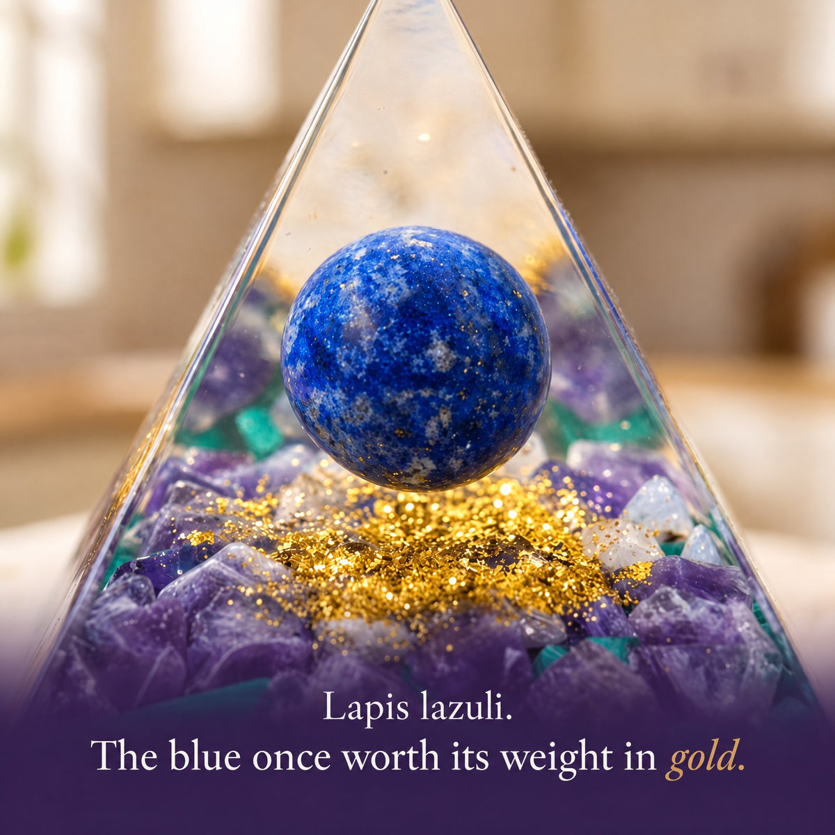 Lapis lazuli, the blue once worth its weight in gold