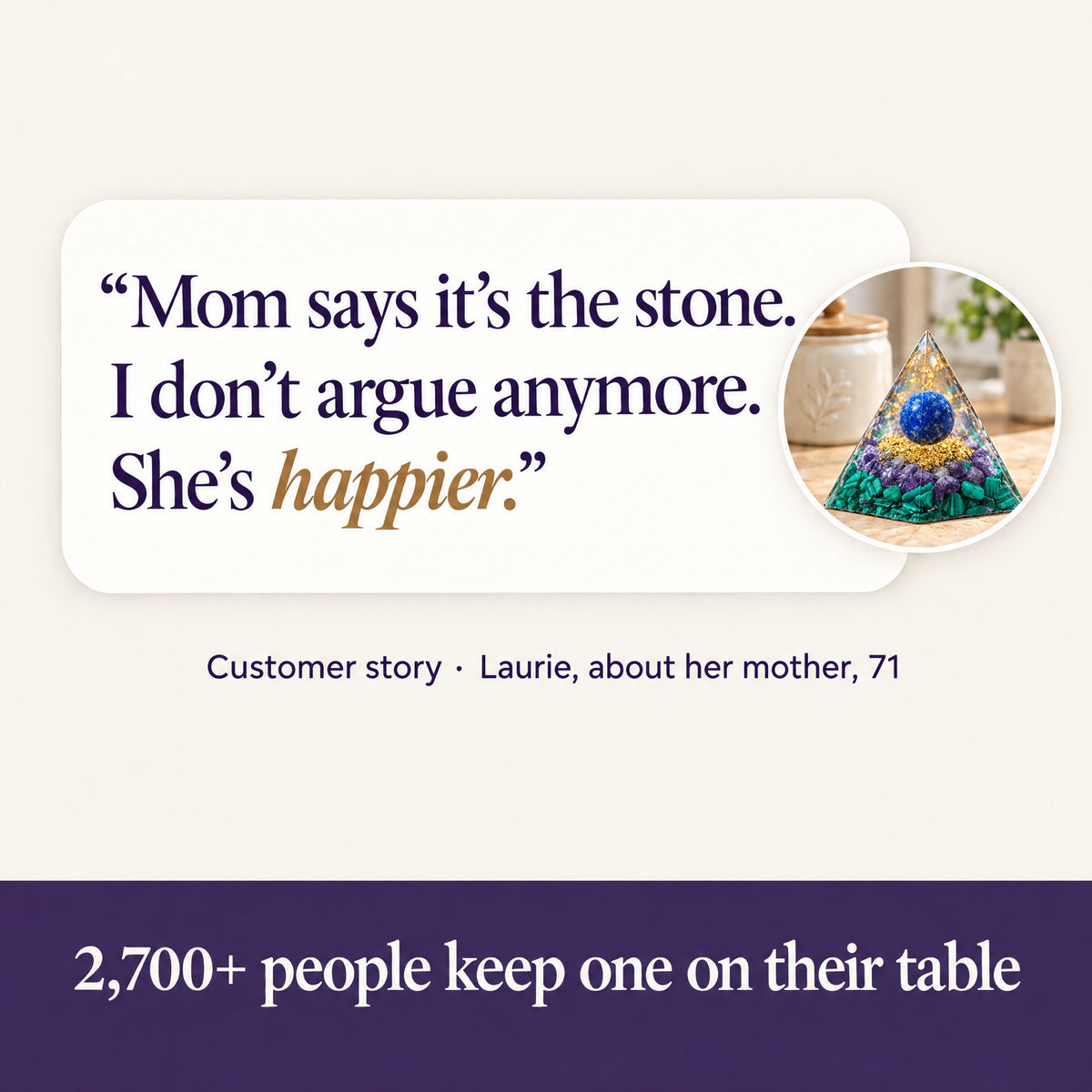 Customer story: Mom says it’s the stone