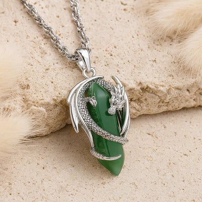 “Dragon” Pendant in Natural Stone - SPIRAD