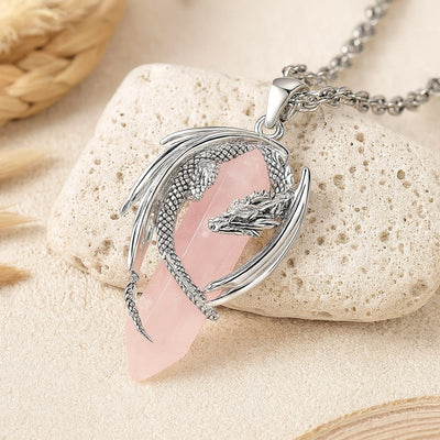 “Dragon” Pendant in Natural Stone - SPIRAD