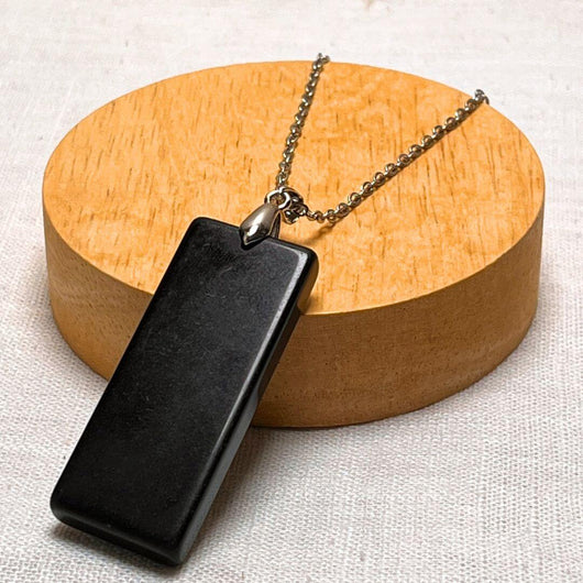 “Elegance & Power” Pendant in Natural Stone - SPIRAD