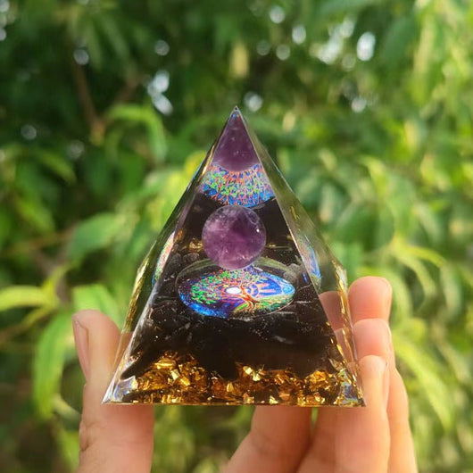 Enchanted Mystique: Orgonite Crystal Energy - Tree of Life - SPIRAD