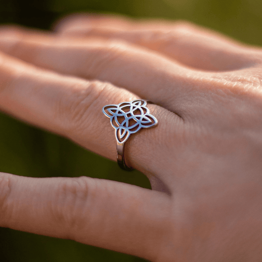 “Eternal Protection” Witch’s Knot Ring - SPIRAD