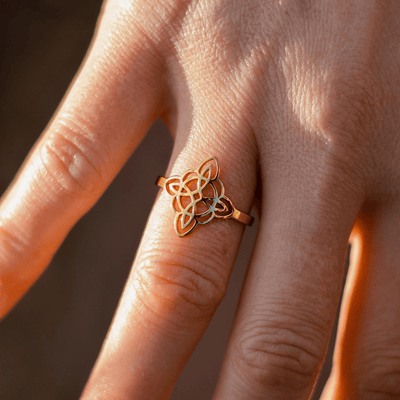 “Eternal Protection” Witch’s Knot Ring - SPIRAD
