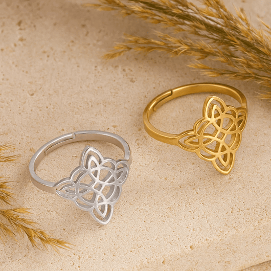 “Eternal Protection” Witch’s Knot Ring - SPIRAD