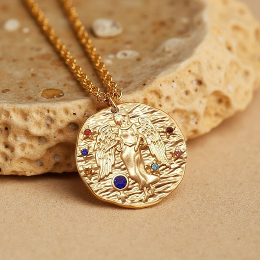 Golden Constellation Pendant – Zodiac Signs - SPIRAD