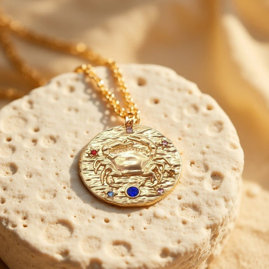 Golden Constellation Pendant – Zodiac Signs - SPIRAD