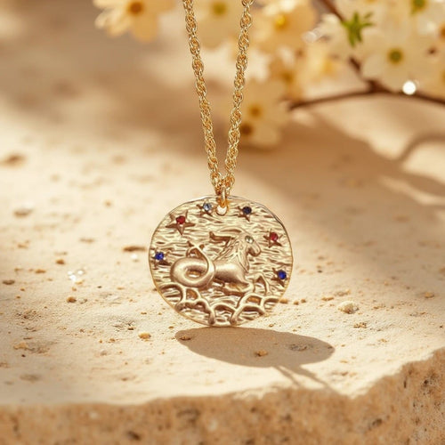 Golden Constellation Pendant – Zodiac Signs