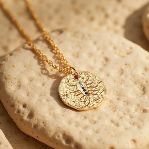 Golden Constellation Pendant – Zodiac Signs