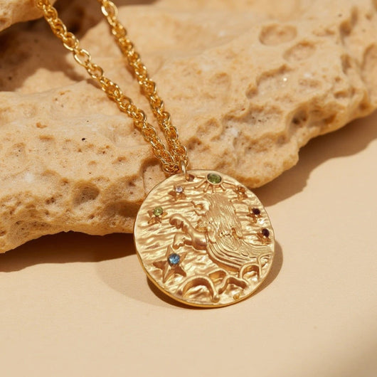 Golden Constellation Pendant – Zodiac Signs - SPIRAD