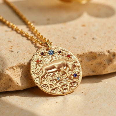 Golden Constellation Pendant – Zodiac Signs - SPIRAD