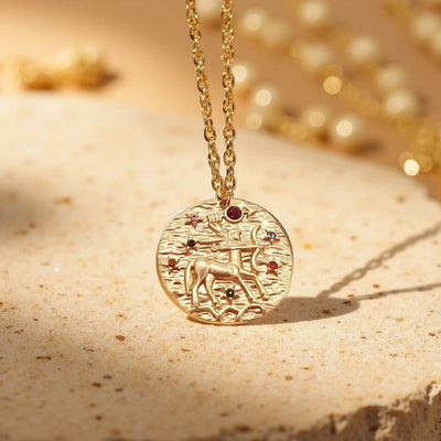 Golden Constellation Pendant – Zodiac Signs - SPIRAD