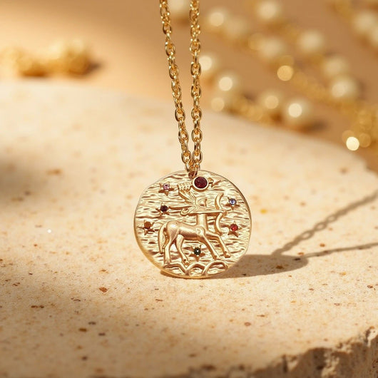Golden Constellation Pendant – Zodiac Signs - SPIRAD