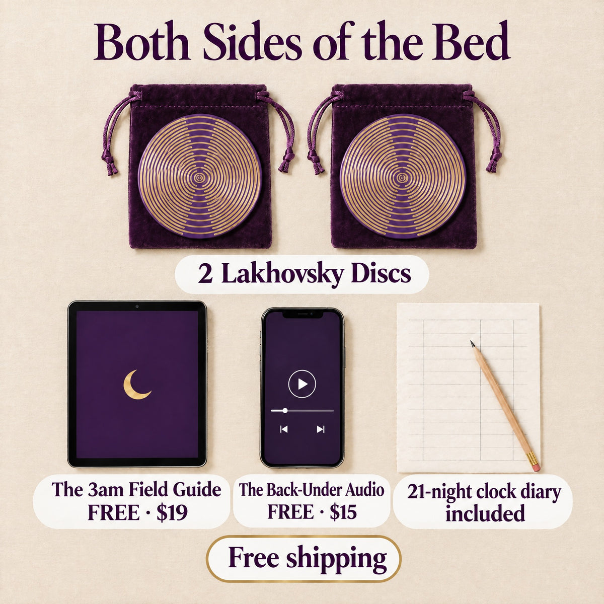 Both Sides of the Bed: what’s included