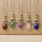 Little Angel Pendant with Natural Stone