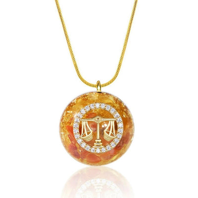 Orgonite Pendant “Astrological Sign” in Natural Stone - SPIRAD