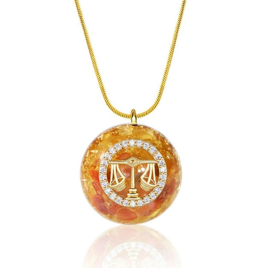 Orgonite Pendant “Astrological Sign” in Natural Stone - SPIRAD