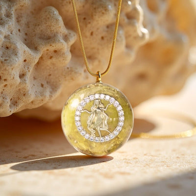 Orgonite Pendant “Astrological Sign” in Natural Stone - SPIRAD