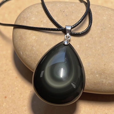 Pendant in Celestial Eye Obsidian - SPIRAD