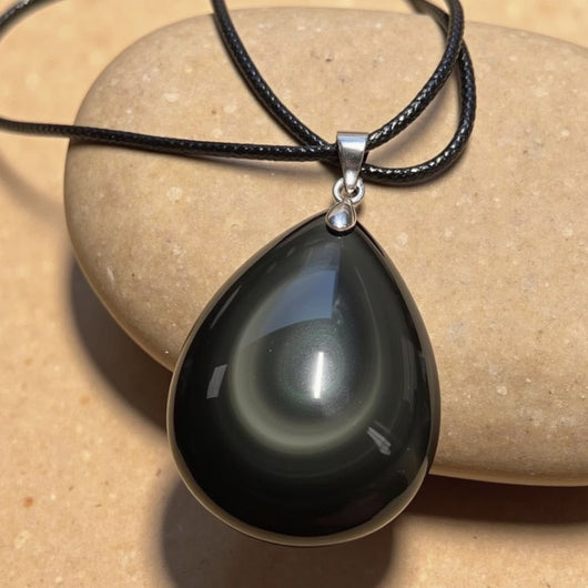 Pendant in Celestial Eye Obsidian - SPIRAD