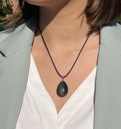 Pendant in Celestial Eye Obsidian - SPIRAD