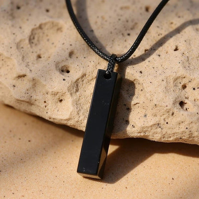 “Protection” Pendant in Black Obsidian - SPIRAD