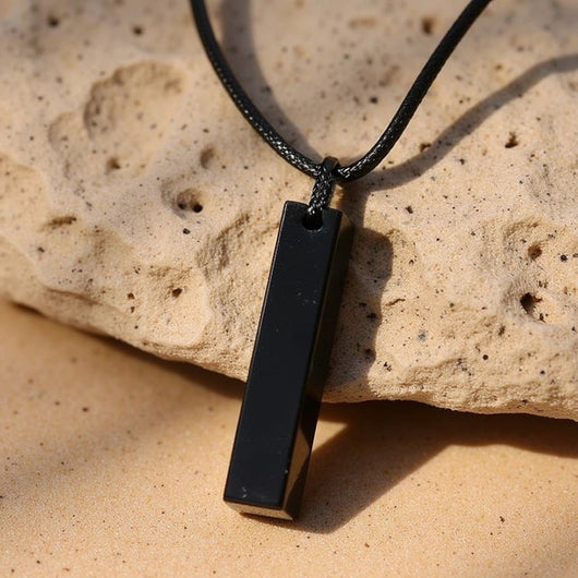 “Protection” Pendant in Black Obsidian - SPIRAD