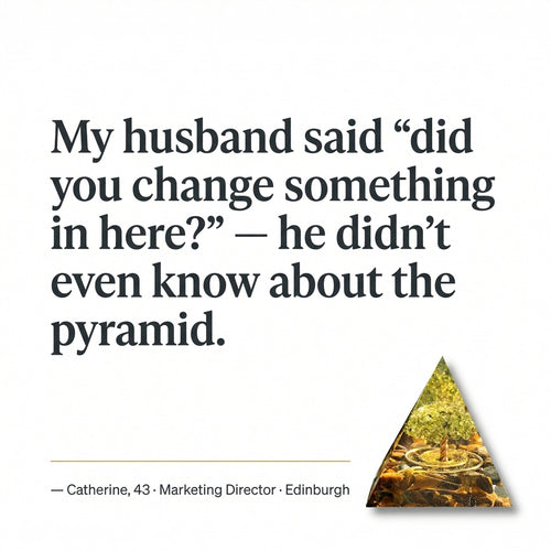 Serena "Tree of Life" Orgonite Pyramid