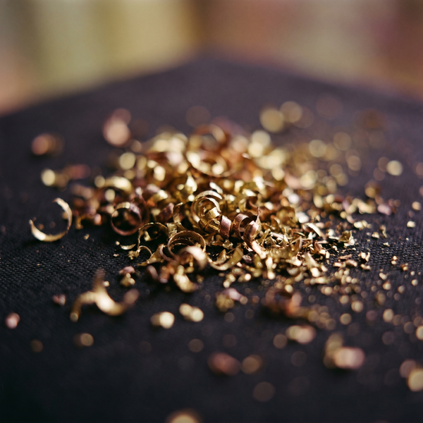 ingredient golden shavings