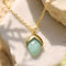 “Tear of Serenity” Pendant in Amazonite